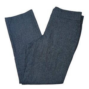 Ann Taylor Black and White Square Pattern Designed Pants